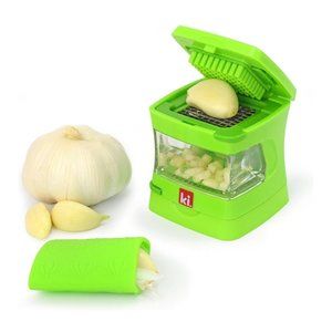 Kitchen Innovations Garlic-A-Peel Garlic Press, Crusher, Cutter, Mincer, and Sto